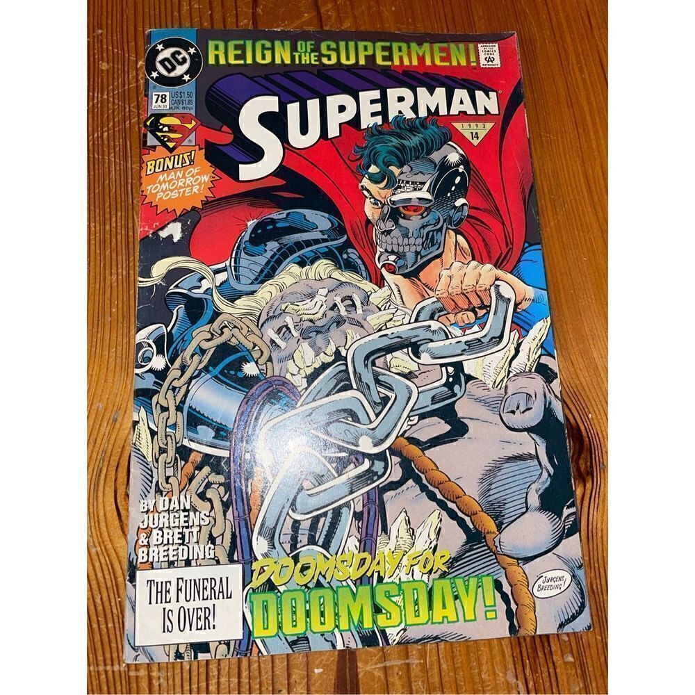 Superman (2nd Series) #78 VF ; DC Comic Book